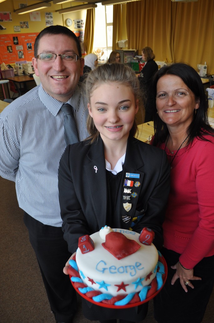 Bryony Bell with Nick Blakemore and Julie Bent Prince ...