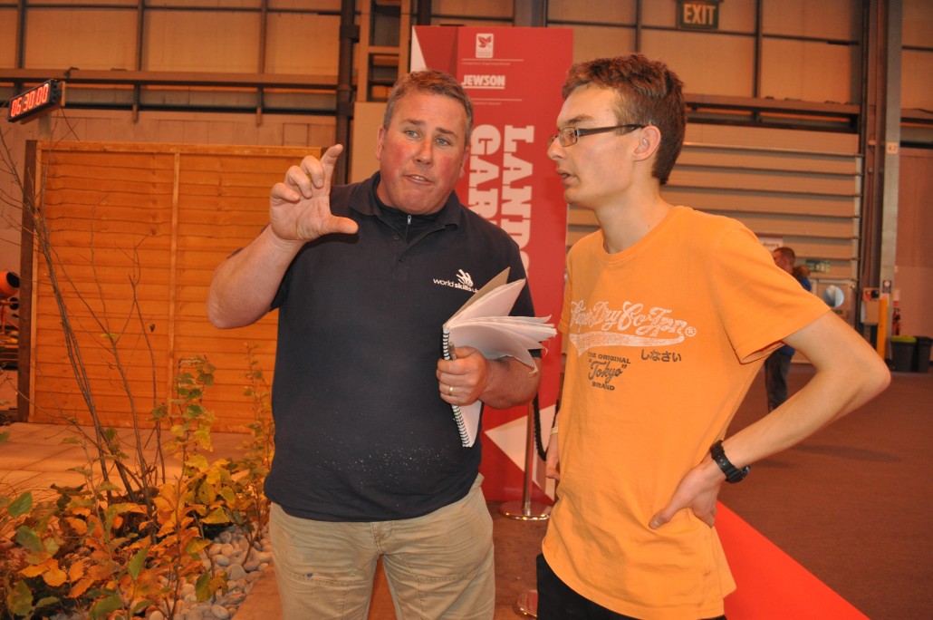 Richard Carden chats to lead judge Jody Lidgard - Reaseheath College on Jody Lidgard
 id=11768