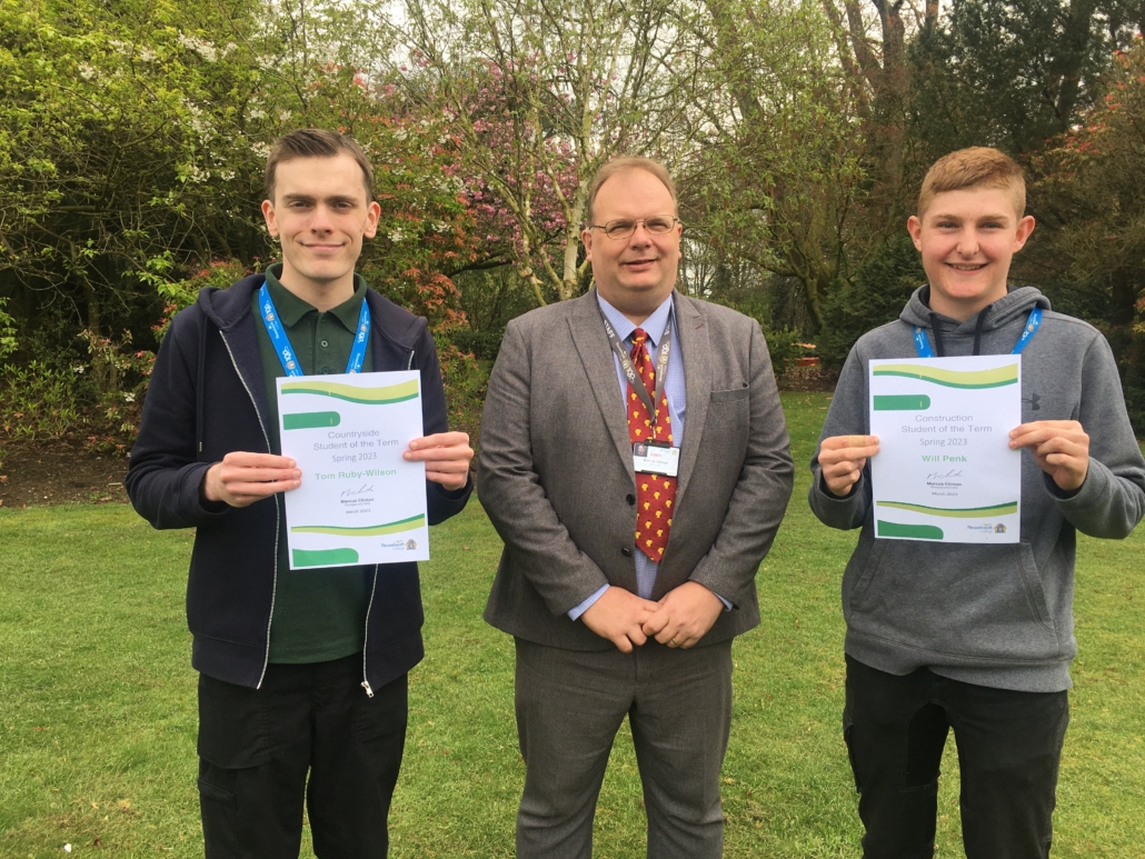Term awards turn spotlight on outstanding students - Reaseheath College