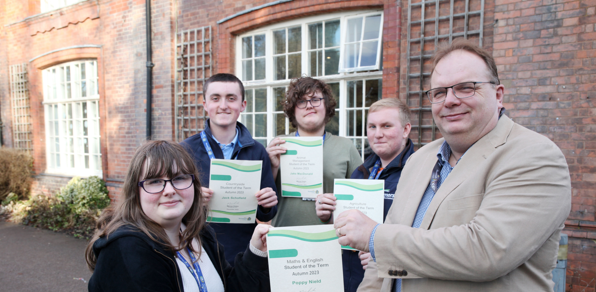 Poppy Nield Jack Schofield Jake MacDonald Conley Martin Principal ...