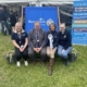 Reaseheath's events team join Principal Marcus Clinton at the college's Royal Cheshire Show stand.
